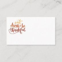 Divertido, tome una bebida y sea agradecido