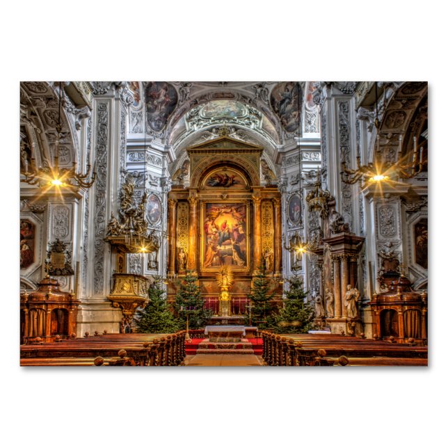 Tarjeta De Mesa Dominikanerkirche St. Maria Rotunda (Anverso)