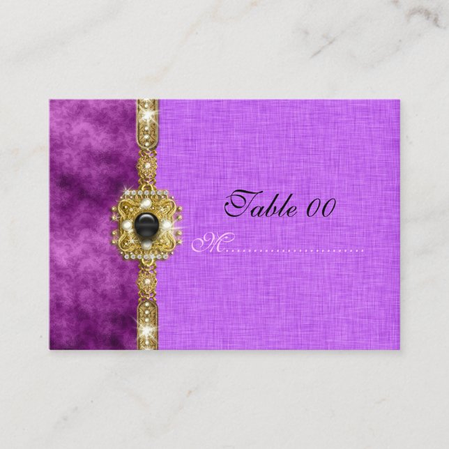 Tarjeta De Mesa "dulce dieciséis" negro rosa de 16 años (Anverso)