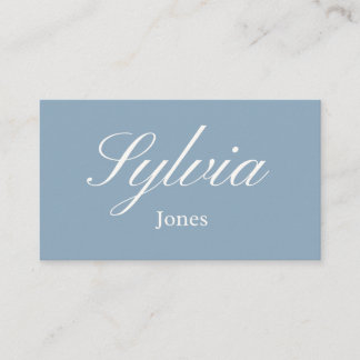 Tarjeta De Mesa Dusty blue wedding & Engagement table place card