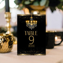 El viejo Hollywood Glam Chandelier Sweet 16 ID1108