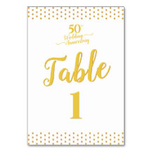 Elegante 50° Aniversario Boda