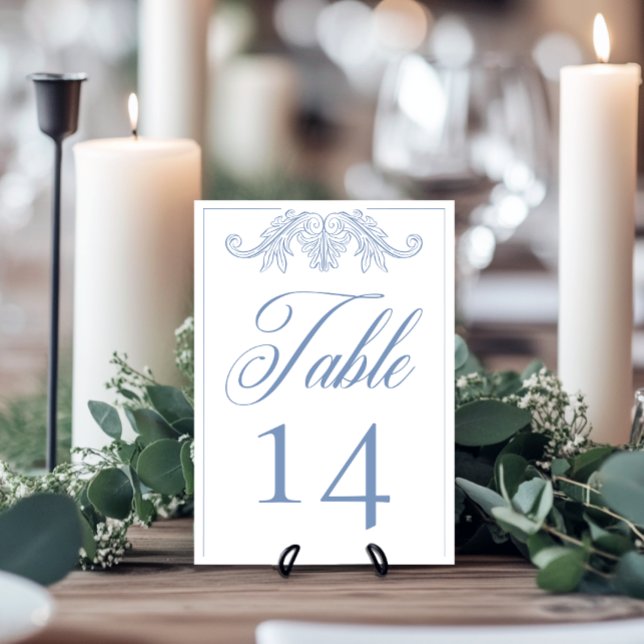 Tarjeta De Mesa Elegante Boda Escudo de pájaros de la Chinoiserie  (Subido por el creador)