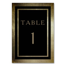 Elegante Día Oro y Boda vertical negro