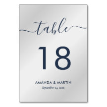 Elegante Marina Moderna Azul y Plata