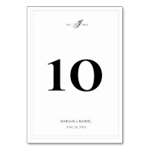 Elegante Monograma de Caligrafía Simple Blanco Bod