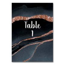 Elegante Rosa Purpurina de oro y Agate gris