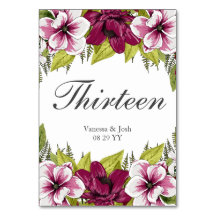 Elegantes florales blancos magenta y botánicos ver