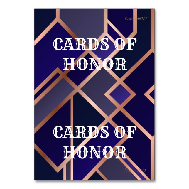 Tarjeta De Mesa Escrituras para el juego (Anverso)