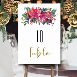 Tarjeta De Mesa Esta Es La Temporada De Casarse Con Navidades De I