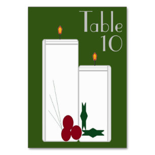 Tarjeta de mesa "Esta temporada"