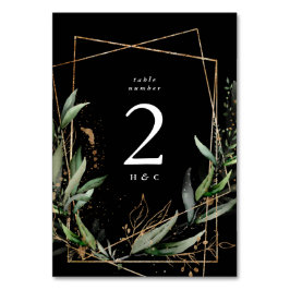 Tarjeta De Mesa Eucaliptus Premium Onyx