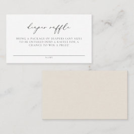 Tarjeta De Mesa EVELYN Calligraphy