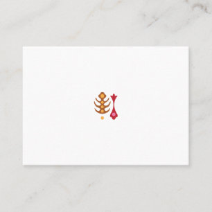 Tarjeta De Mesa excelente naranja rojo, cliparte rosa