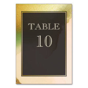 Tarjeta De Mesa Fab Chartreuse 🤵 Boda de presupuesto audaz y eleg