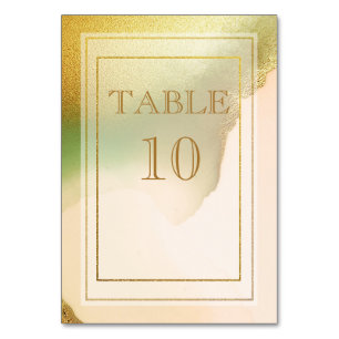 Tarjeta De Mesa Fab Chartreuse 🤵 Boda de presupuesto audaz y eleg