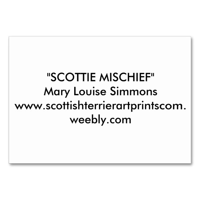 TARJETA DE MESA FELIZ CUMPLEAÑOS (Reverso)