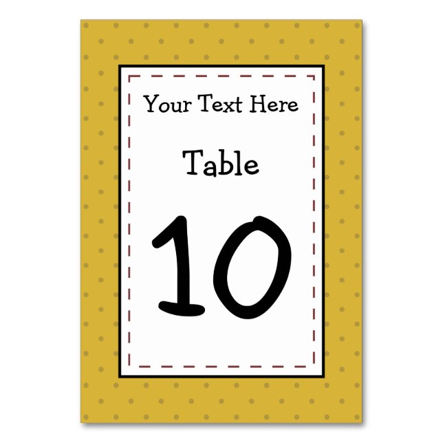 Tarjeta De Mesa Feliz tiempo de Fiesta de papa (Anverso)