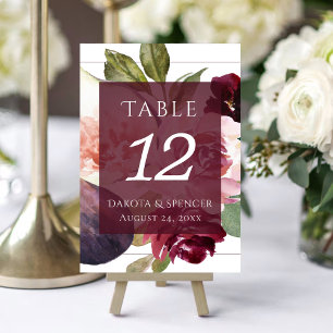 Tarjeta De Mesa Fibras en Blogueo Fruta Rustica Moody Elegante B