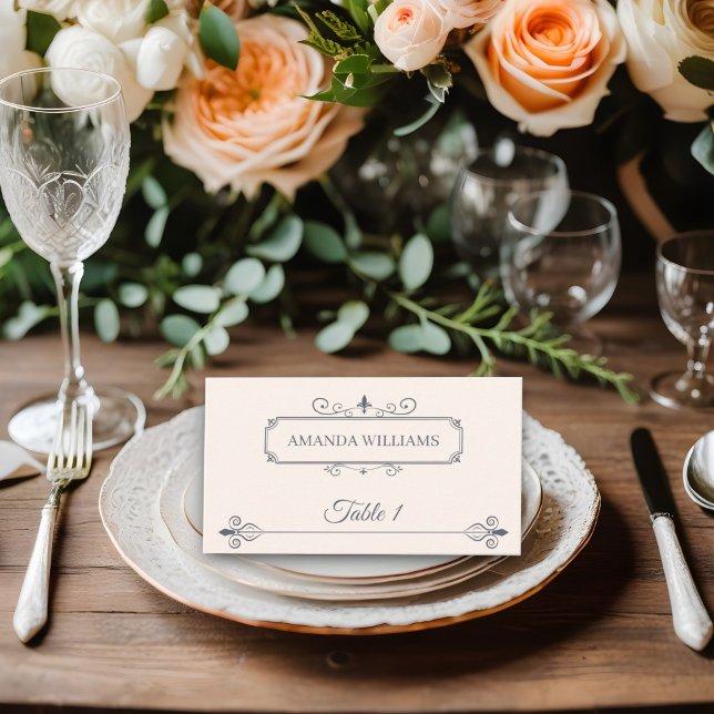 Tarjeta De Mesa Filigree ruso, Boda (Subido por el creador)