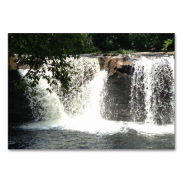 Tarjeta De Mesa Flashcards de lectura WV de cascada para adultos