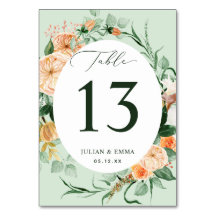 Floral de arenisca botánica de Boho personalizada