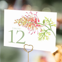 Floral Grevillea Loopy Lou boda de arte