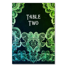 Tarjeta De Mesa Florecimiento de encajes