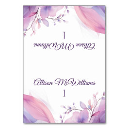 Tarjeta De Mesa Flores de cerezo acuarela-Boda-