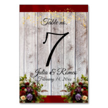 Flores silvestres, cintas y luces - Rojo