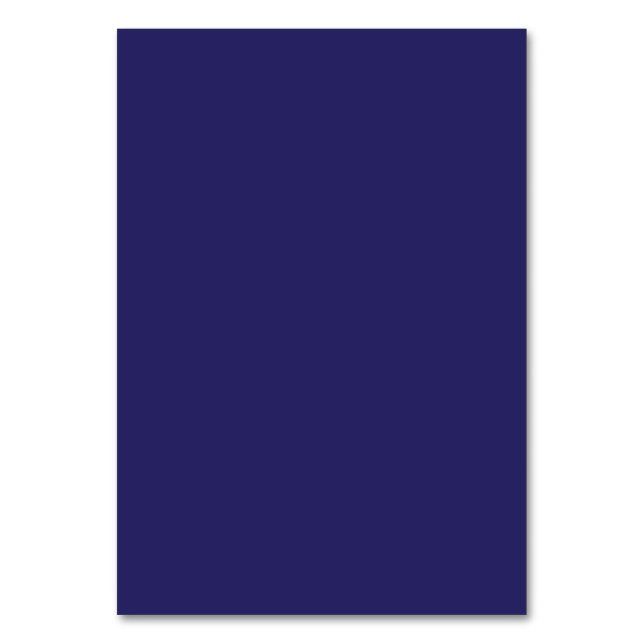 Tarjeta De Mesa fondo azul con reloj (Anverso)
