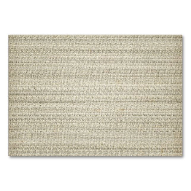 Tarjeta De Mesa Fondo de la línea de algodón (Anverso)