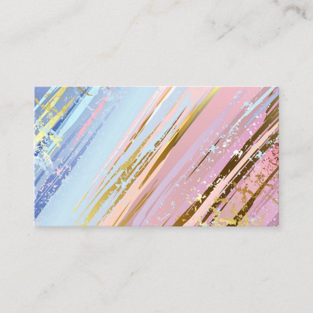 Tarjeta De Mesa Fondo rosa texturizado (Anverso)