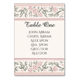 Tarjeta De Mesa Forever Begins Today