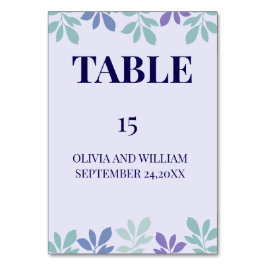 Tarjeta De Mesa Forever Comienza Aquí: Un Boda