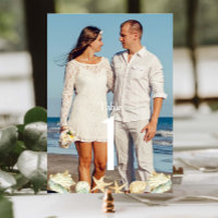 Foto de bodas de playa en la costa tropical