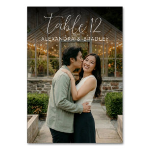 Tarjeta De Mesa Foto Romántica de Invernadero