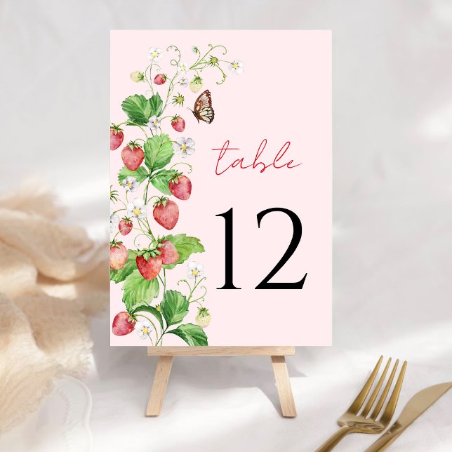 Tarjeta De Mesa Fresa (Subido por el creador)