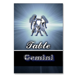 Tarjeta De Mesa Gemini