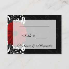 Tarjeta De Mesa Gerbera Daisy