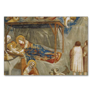Tarjeta De Mesa Giotto di Bondone El Nacimiento Colección de Bella