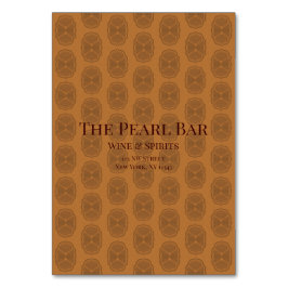 Tarjeta De Mesa Glamour