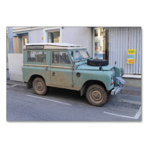 Tarjeta De Mesa Green Land Rover