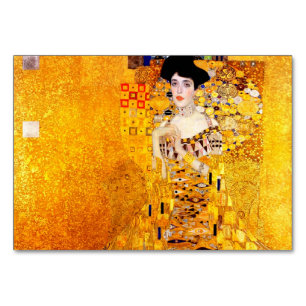 Tarjeta De Mesa Gustav Klimt Adele Bloch-Bauer Vintage Art Nouveau