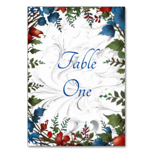 Tarjeta De Mesa Hermoso, elegante y caprichoso decorado temático d