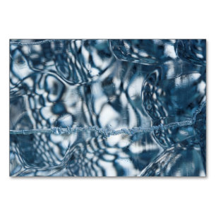Tarjeta De Mesa Hielo puro