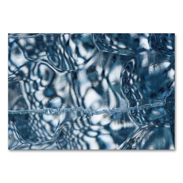 Tarjeta De Mesa Hielo puro (Anverso)