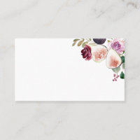 Higos acuáticos y Boda de flores de borgoña de Ber