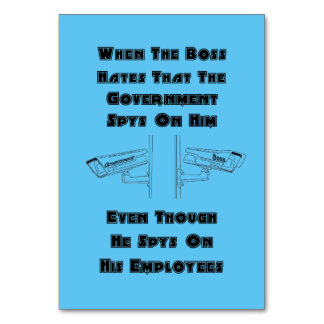 Tarjeta De Mesa Hipocresía