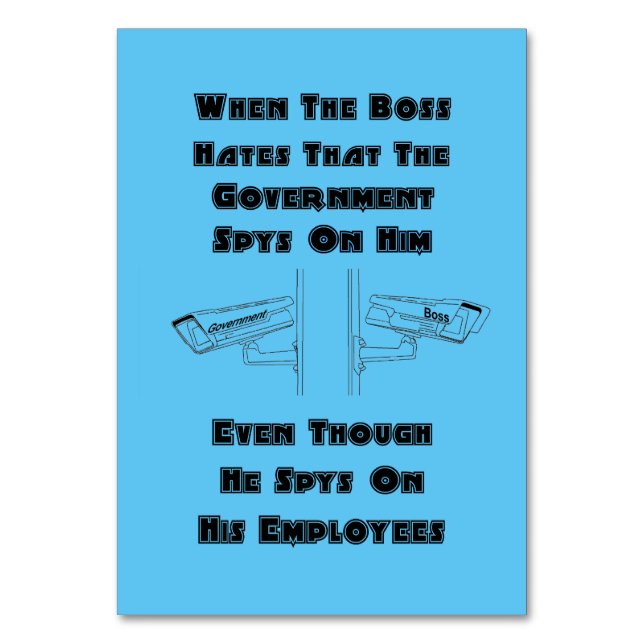 Tarjeta De Mesa Hipocresía (Anverso)